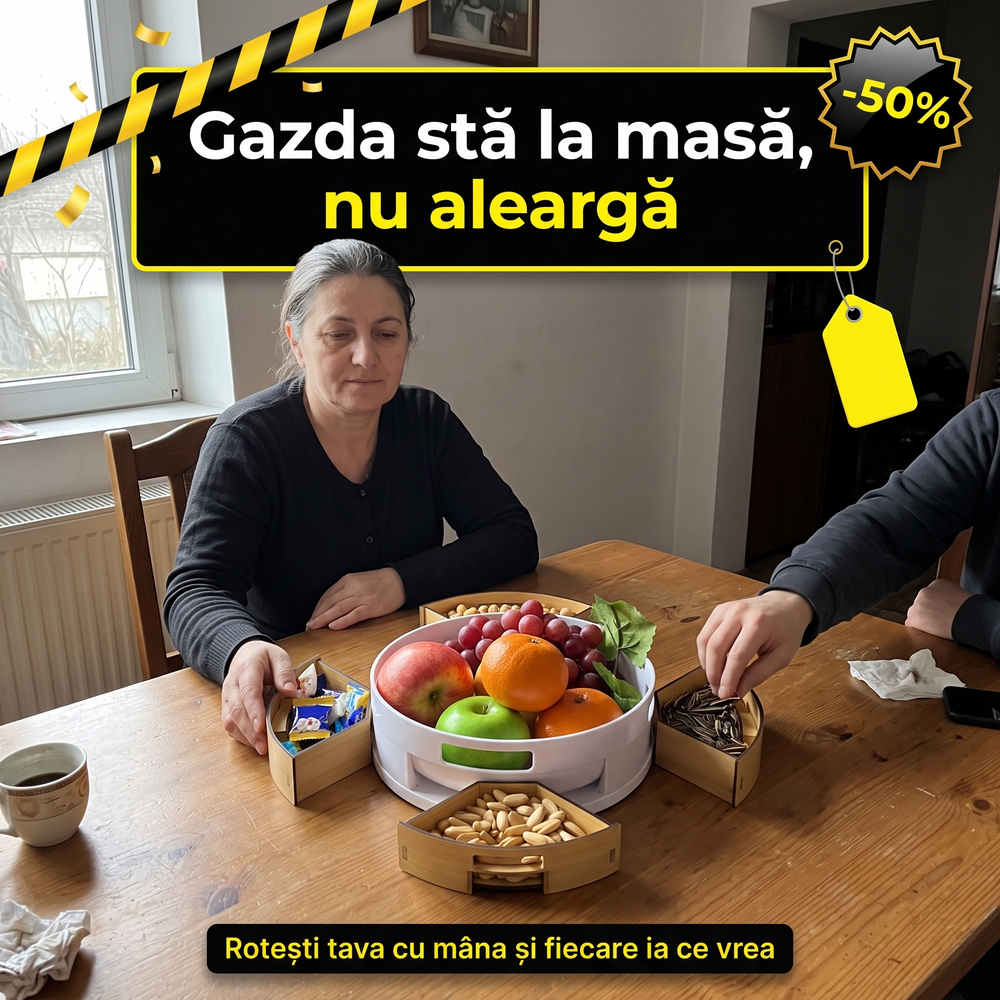 Gazda stă la masă, nu aleargă